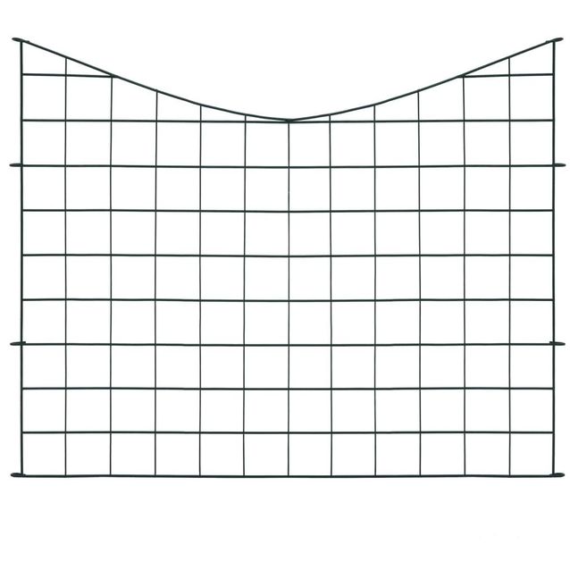 Matalakaarinen lammen aitasarja, 77.5x64cm, vihreä