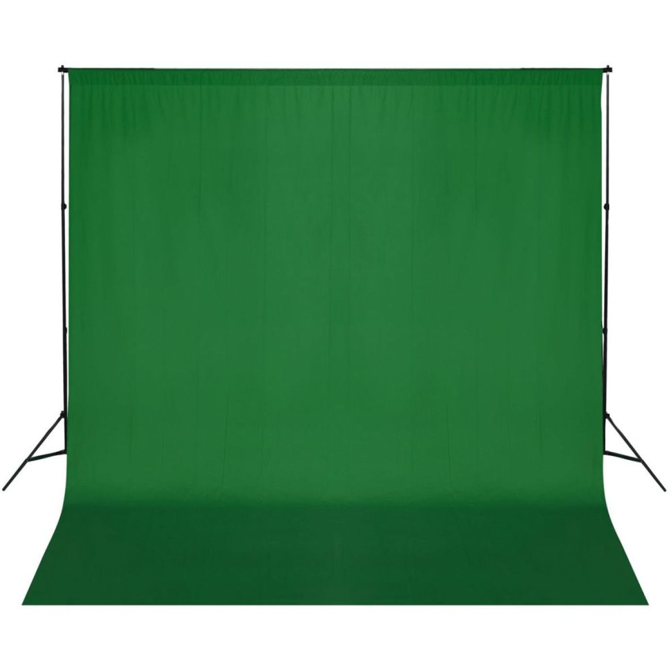 Taustakankaan tukijärjestelmä, 600x300 cm, vihreä