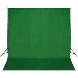 Taustakankaan tukijärjestelmä, 600x300 cm, vihreä