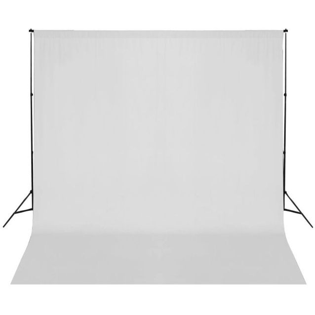 Taustakankaan tukijärjestelmä, 600x300 cm, valkoinen