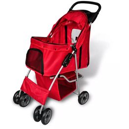 Koiranrattaat, punainen 