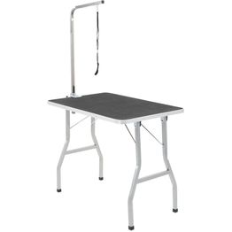 Trimmauspöytä lemmikeille, säädettävä, 1 silmukka, 1540x970x610mm