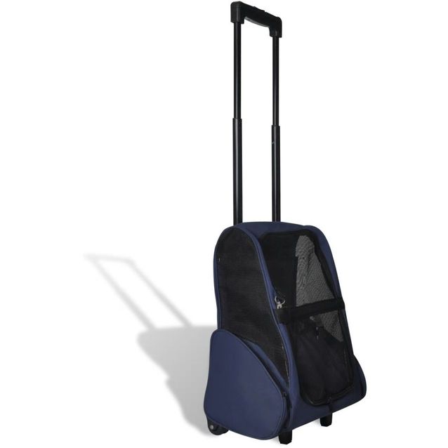 Taitettava lemmikkikärry, monikäyttöinen, sininen  