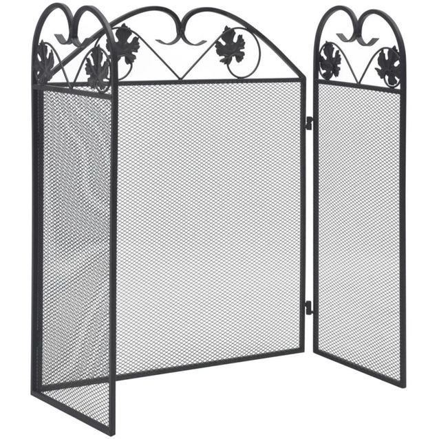 Takansuoja, 3-osainen, rauta, musta