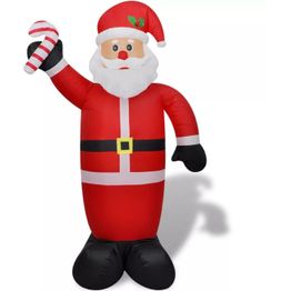 Ilmatäytteinen joulupukki, 240cm