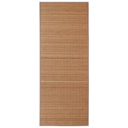 Bambumatto 100x160cm luistamaton pohja ruskea