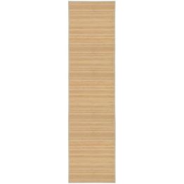 Bambumatto 80x300cm liukumaton pohja luonnollinen