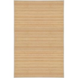 Bambumatto 100x160cm liukumaton pohja luonnollinen