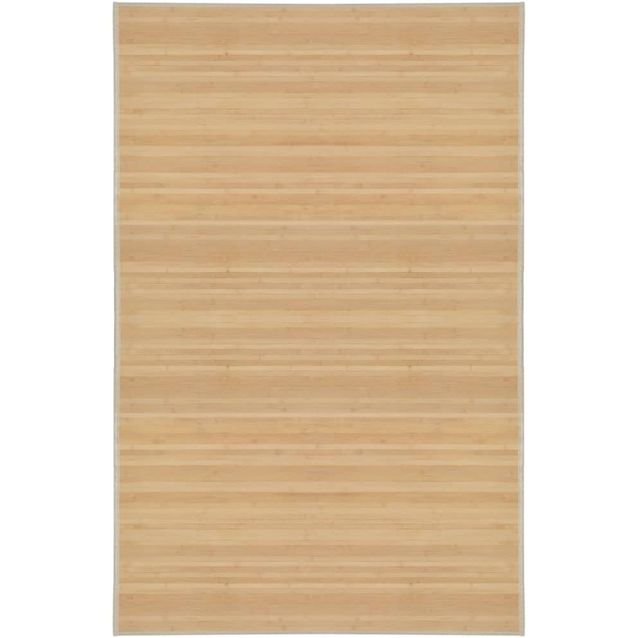 Bambumatto 100x160cm liukumaton pohja luonnollinen