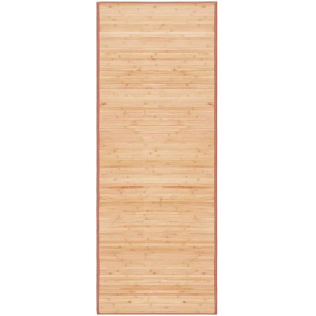 Bambumatto 80x200cm luistamaton pohja ruskea