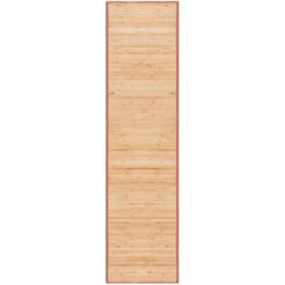 Bambumatto 80x300cm liukumaton pohja ruskea