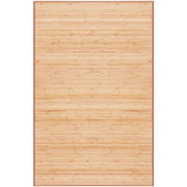 Bambumatto 100x160cm liukumaton pohja ruskea