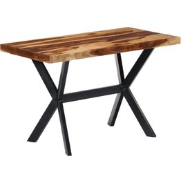 Ruokapöytä, 120x60x75 cm, seesampuu