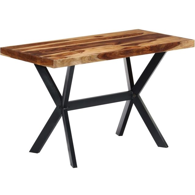 Ruokapöytä, 120x60x75 cm, seesampuu