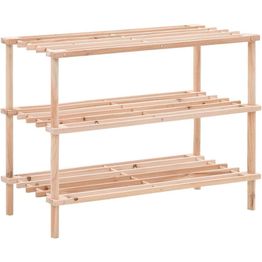 Kenkäteline FinePRICE, 3-tasoinen, täysi kuusi