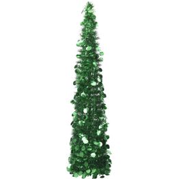 Pop-up tekojoulukuusi, vihreä, 150cm, PET
