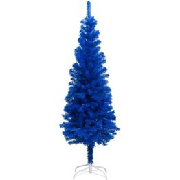 Tekojoulukuusi jalustalla, sininen, 180cm, PVC