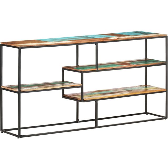 Senkki, 150x30x75 cm, kierrätetty täyspuu