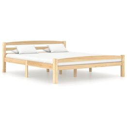 Sängynrunko, 160x200 cm, mänty