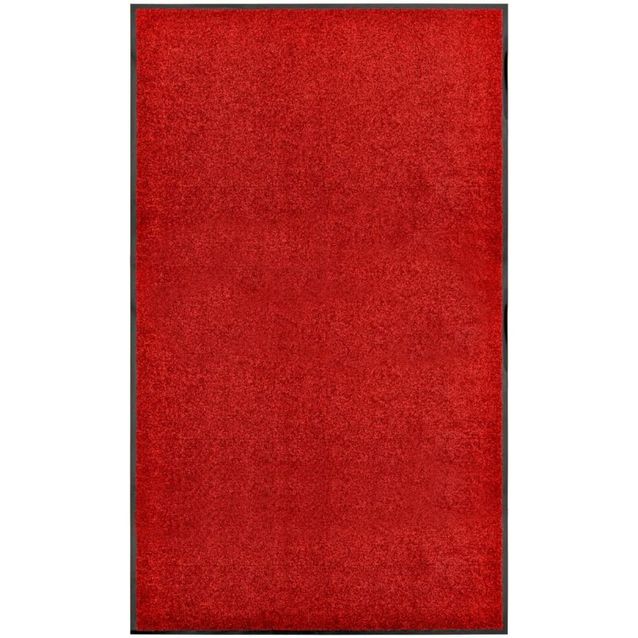 Käytävämatto 90x150cm pestävä punainen