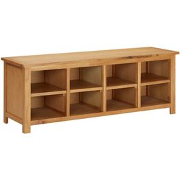 Kenkäteline FinePRICE, 114 x 37 x 45 cm, täysi tammi