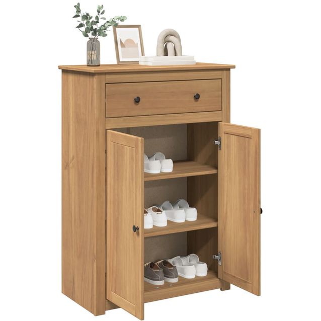 Kenkäkaappi fineprice Panama, 80 x 40 x 114 cm, täysi mänty