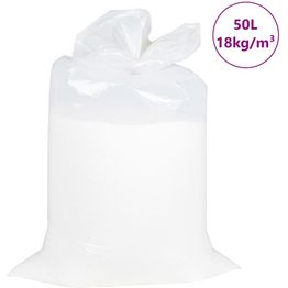 Säkkituolin EPS-täyte FinePRICE, 18 kg/, 50 l, valkoinen