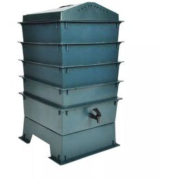 Matokompostori 4 tarjottimella, 42x42x60 cm