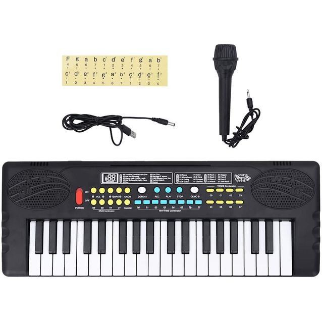 Lasten sähköpiano fineprice 37 Keys, mikrofoni