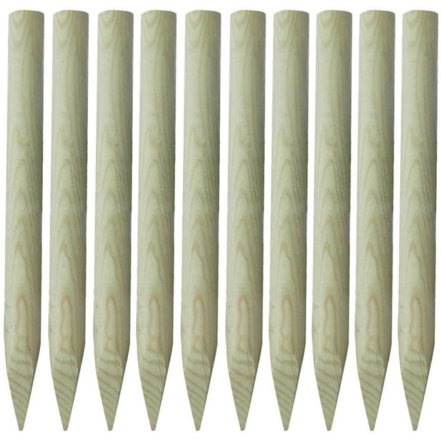Aitatolppa, 10kpl, puu, 100cm