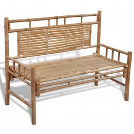 Puutarhapenkki 120 cm bambu