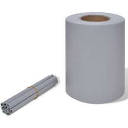 Näkösuoja PVC 70x0.19m vaaleanharmaa