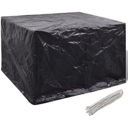 Puutarhahuonekalujen suoja 8 kiinnitysreikää 135 x 135 x 90 cm