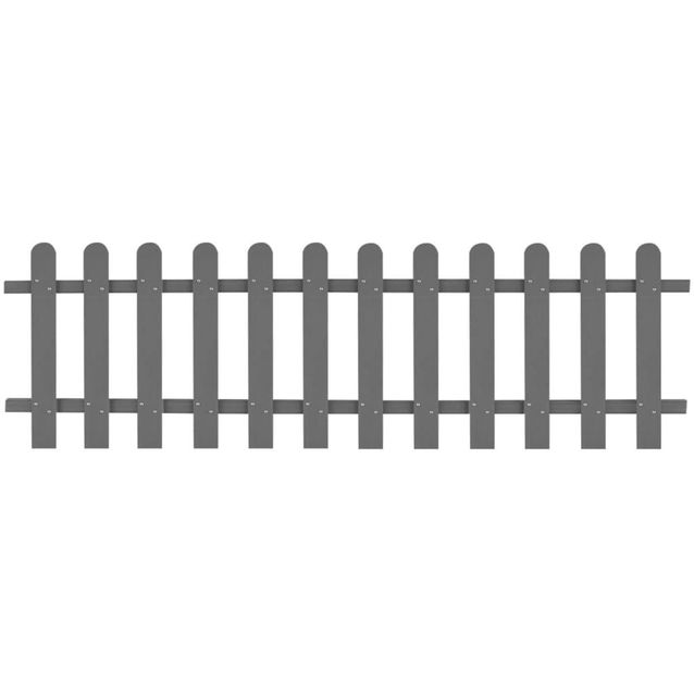 Puuaita, puukomposiitti, 200x60cm, harmaa