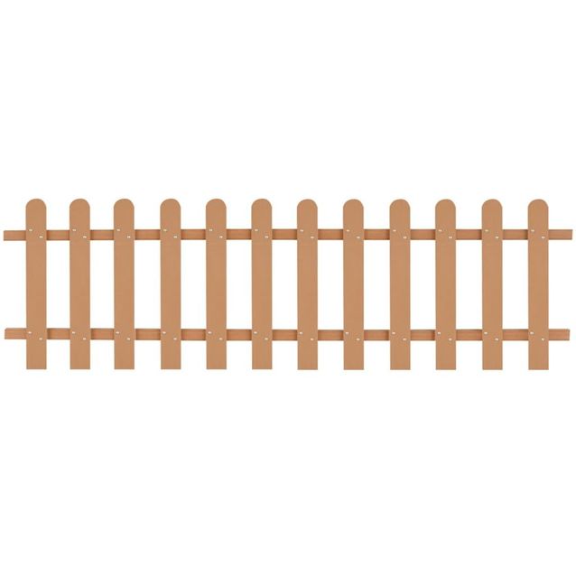 Puuaita, puukomposiitti, 200x60cm, ruskea