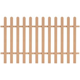 Puuaita puukomposiitti 200x120cm ruskea