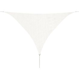 Aurinkovarjopurje HDPE kolmikulmainen 5x5x5 m valkoinen