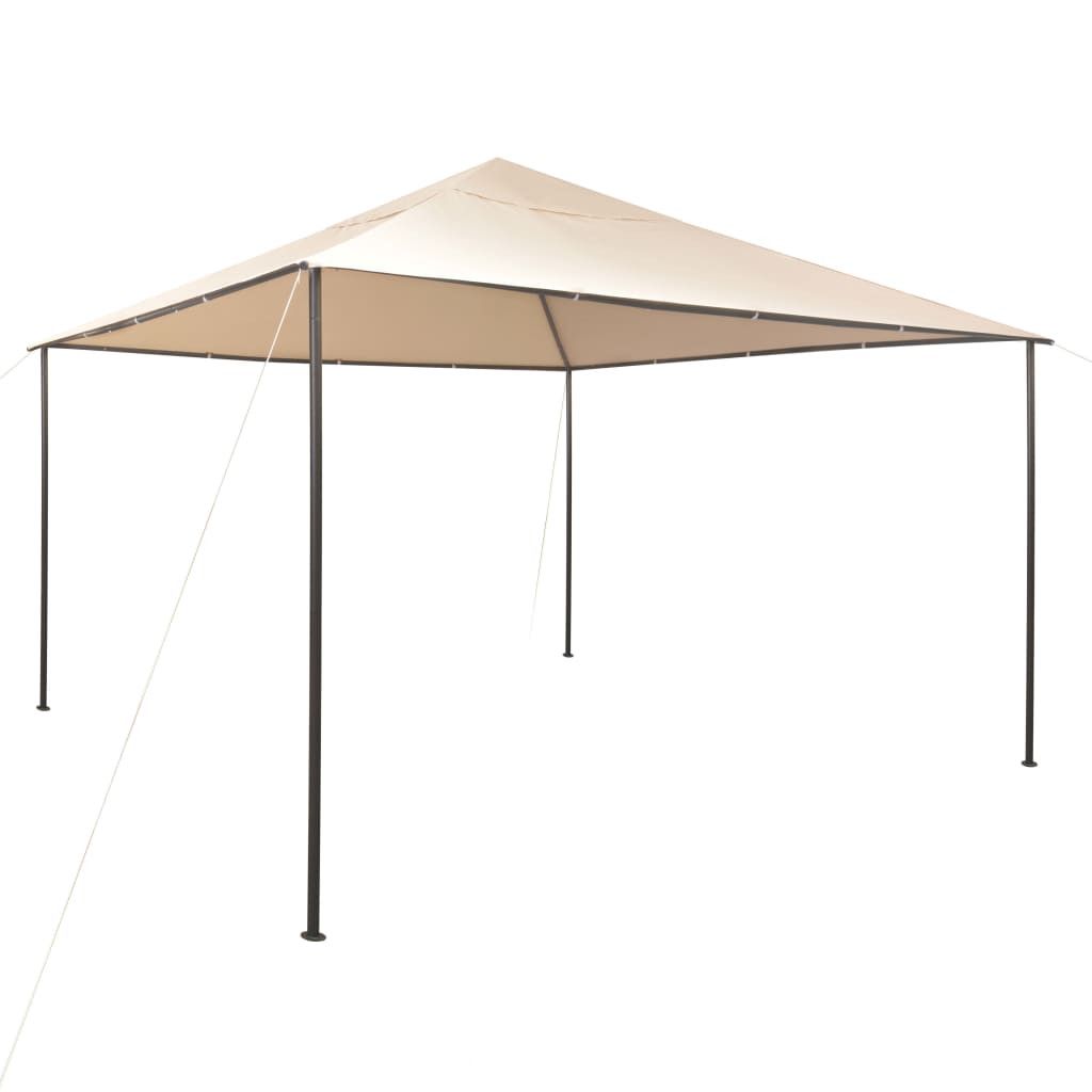 Puutarhakatos/paviljonki 4x4 teräs beige