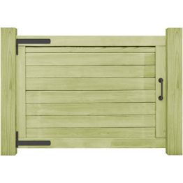 Puutarhaportti kyllästetty mänty 75x100cm