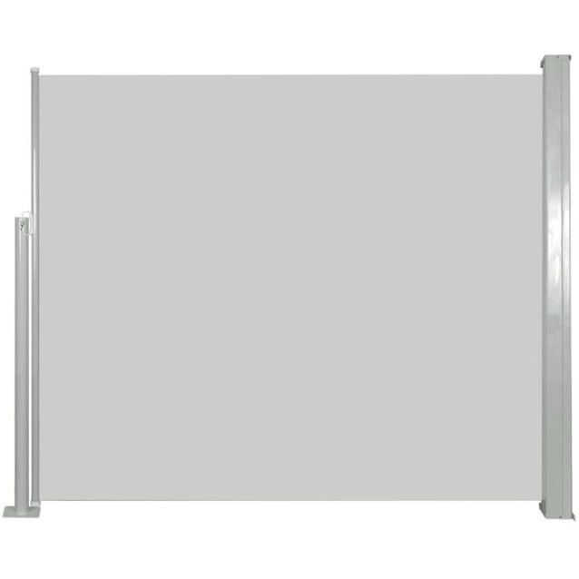 Sisäänvedettävä sivumarkiisi, 120 x 300 cm, kerma