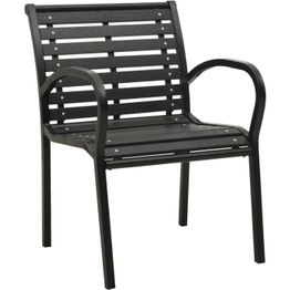 Puutarhatuolit 2 kpl harmaa puu