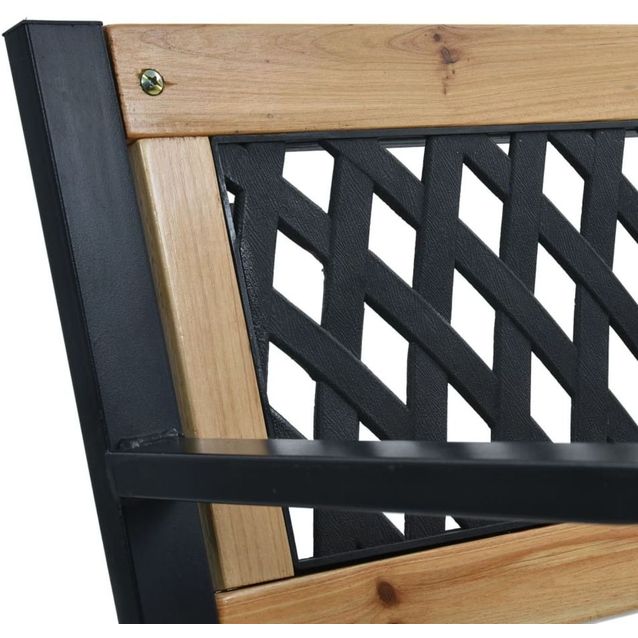 Puutarhapenkki, 120x53x77 cm