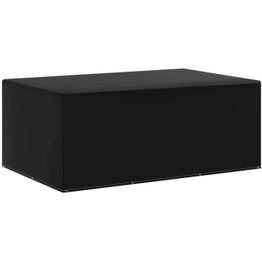 Puutarhakalusteiden suoja 7 purjerengasta 143x225x90 cm