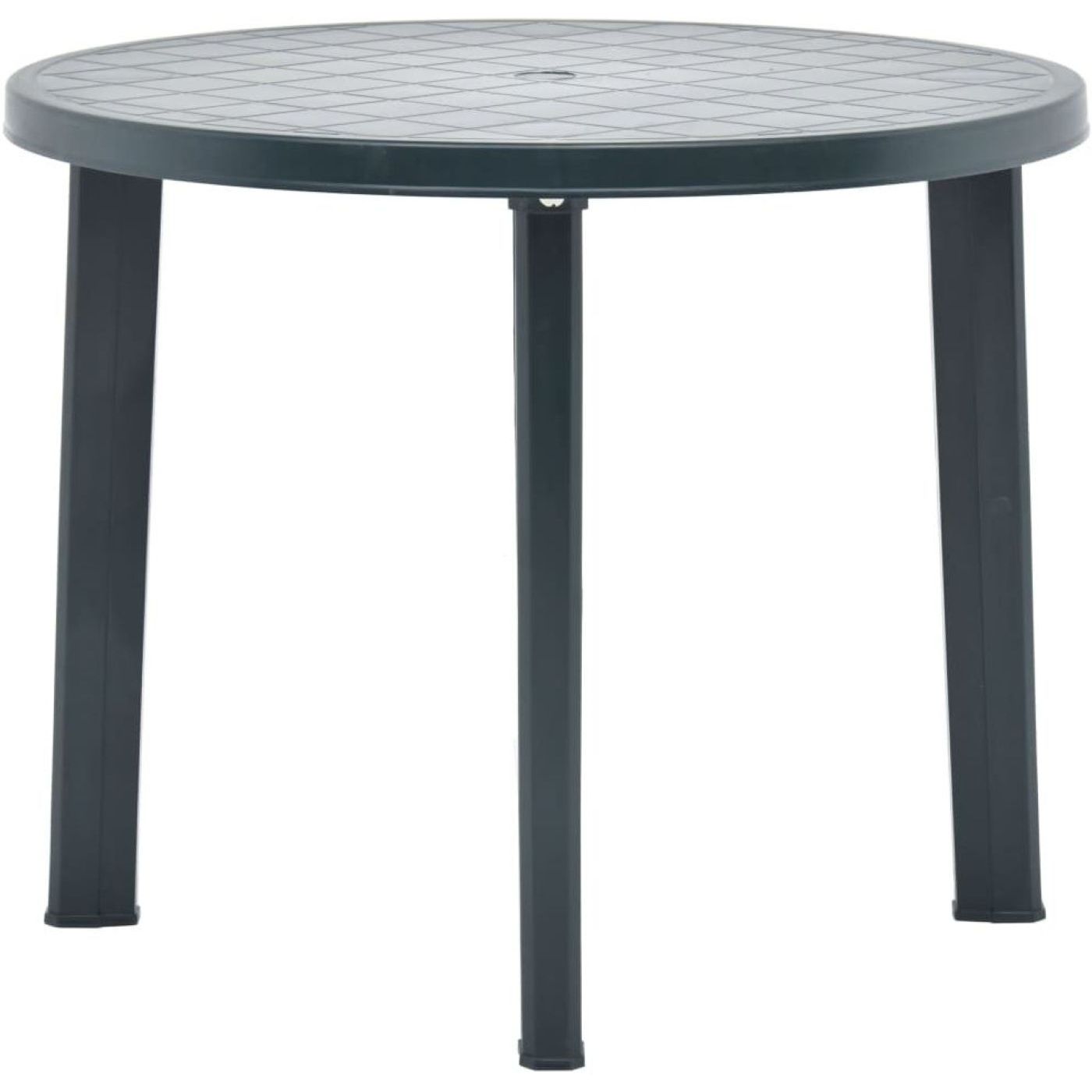 Puutarhapöytä vihreä 89 cm muovi