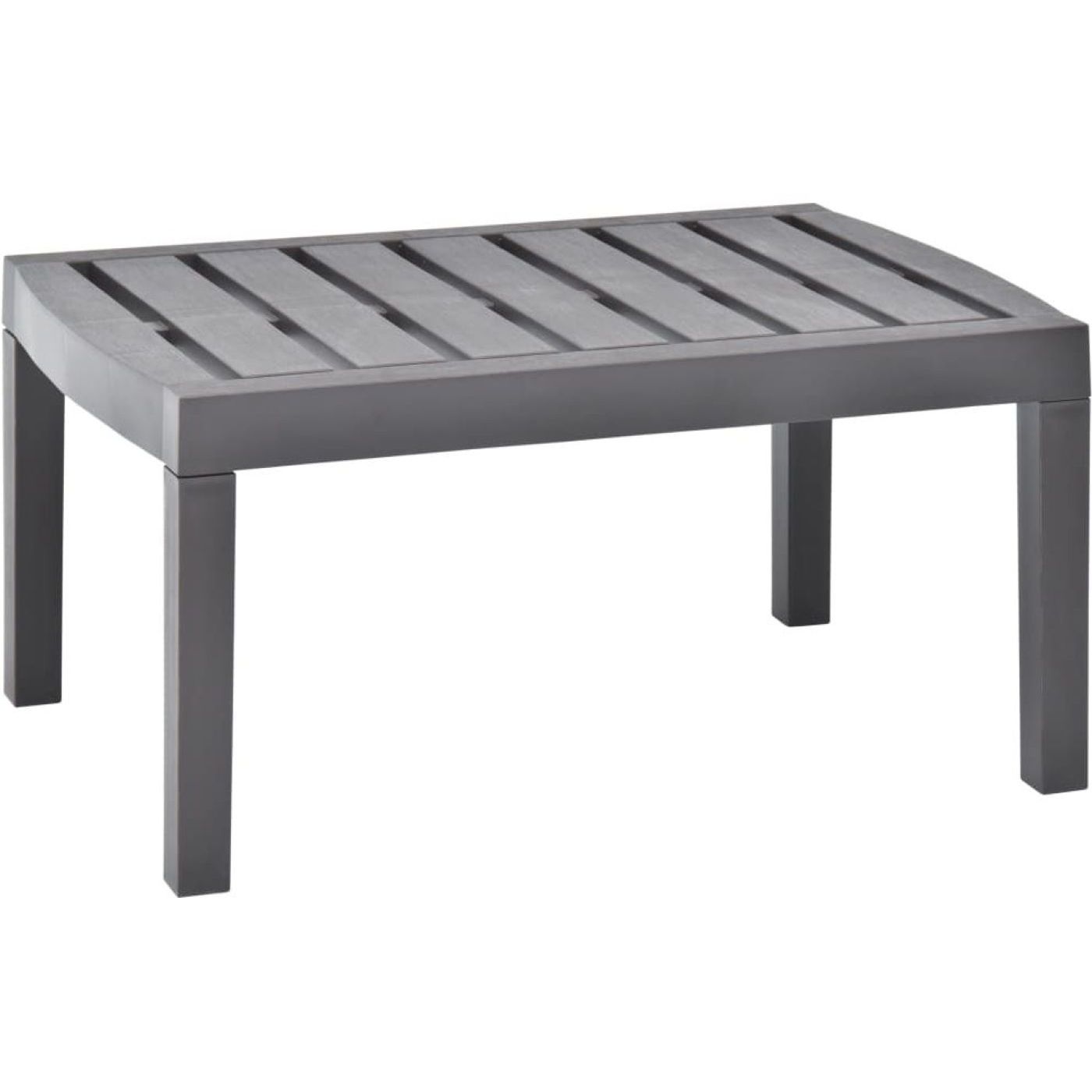 Ulkopöytä mokka 78x55x38 cm muovi
