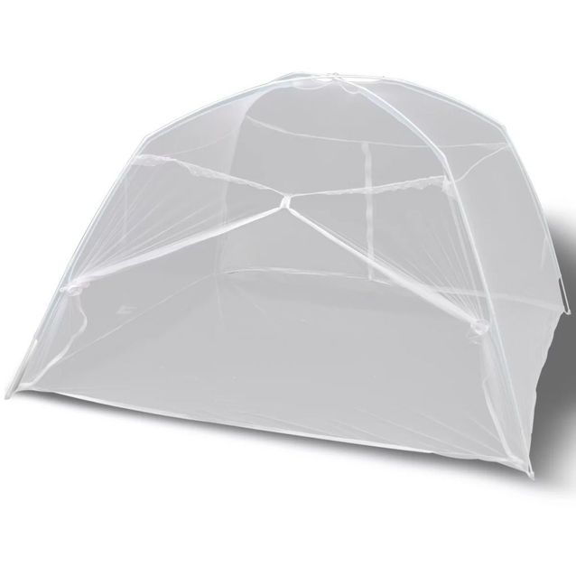 Hyönteisverkko 2-ovinen, 200x120x130cm, valkoinen