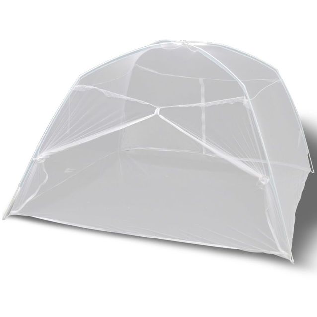 Hyönteisverkko 2-ovinen, 200x150x145cm, valkoinen