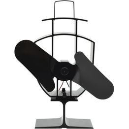 Lämmöllä toimiva hellatuuletin, 2 lapaa, 220x155x90cm