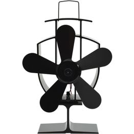 Lämmöllä toimiva hellatuuletin, 5 lapaa, 220x155x90cm