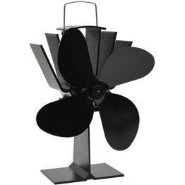 Lämmöllä toimiva hellatuuletin, 4 lapaa, 220x210x90cm